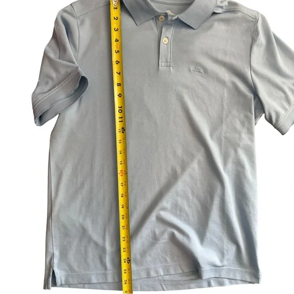 Tommy Bahama Light Blue Short Sleeve Polo Shirt Men’s Small S - Picture 3 of 7